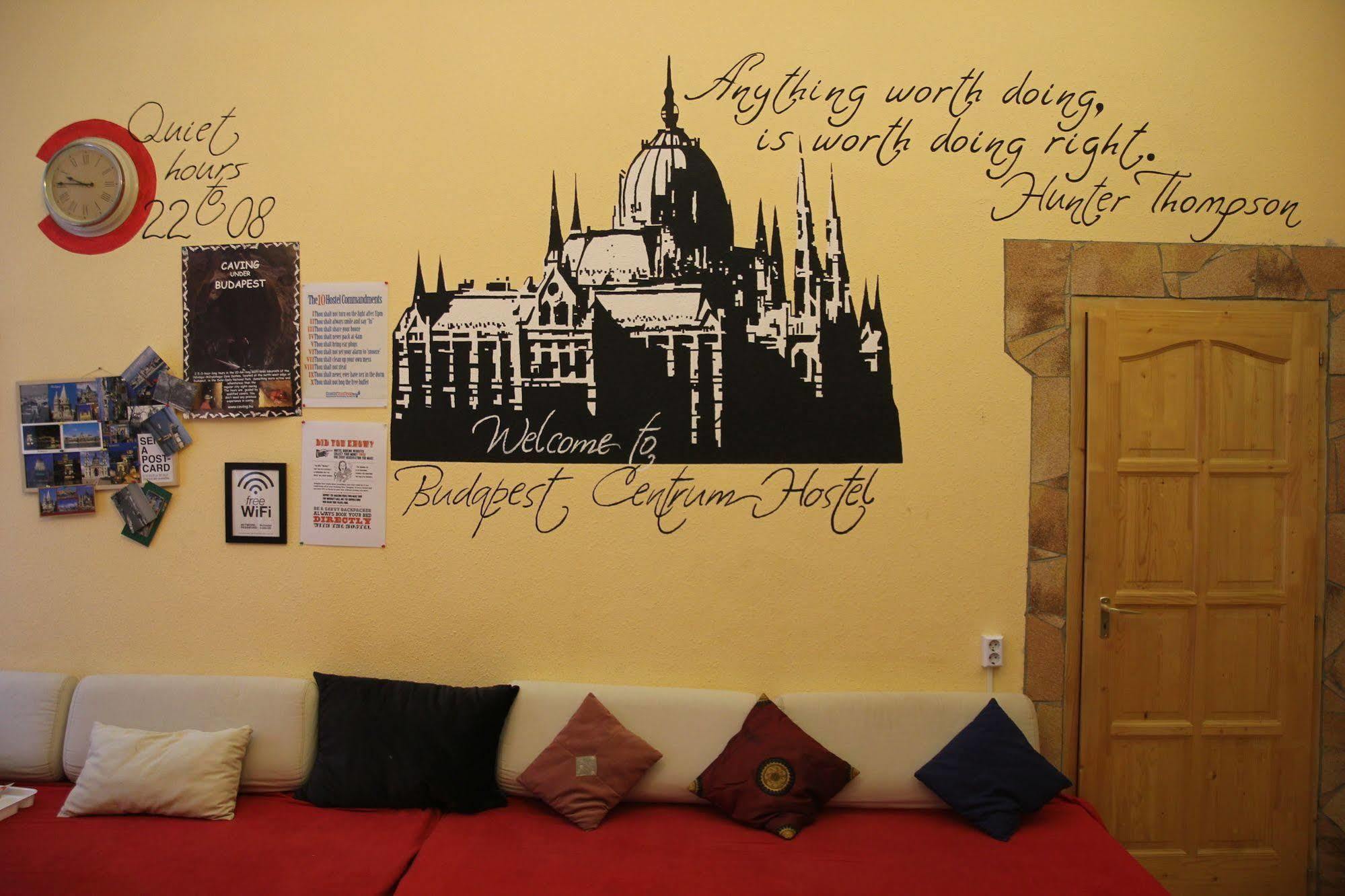 Budapest Centrum Cozy Hostel المظهر الخارجي الصورة